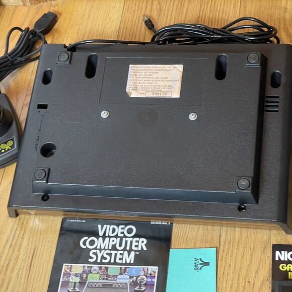 Atari 2600 Light Sixer 6 Switch Console Bundle 25 Game W/ Manuals Tested - Picture 6 of 15